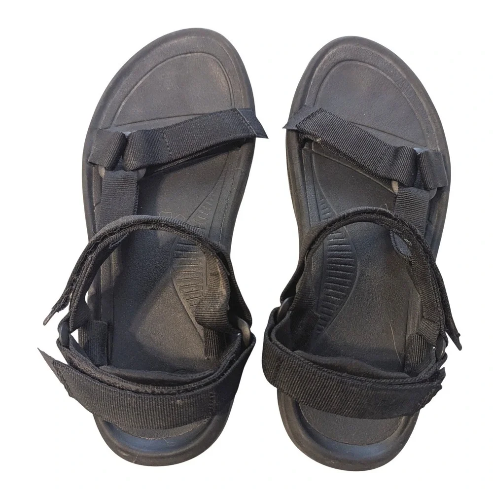 Teva Men's Size 11 Hurricane XLT2 Sandals Black Hiking Outdoor Summer Water Shoe